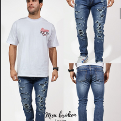 MPJ L 117082 Men Icon Blue Washed Jeans