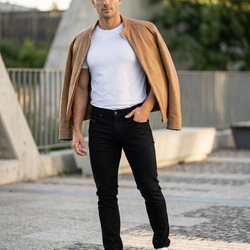 Men Black Levi's Pants