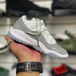 Jordan 11 Low Cut Grey [Children]