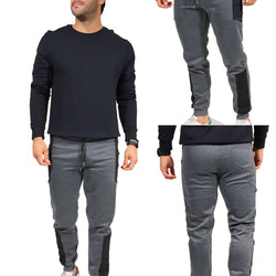Zip Pocket Track Men Pants