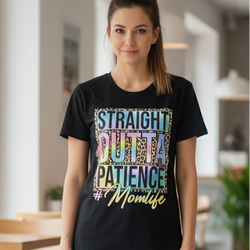 Mom Life Print Tee Shirt