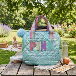 Pink Mini Tote Iridescent Bags