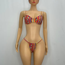 Colourful Aztec Pattern Bikini