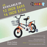 12" Doumoer Grey/Orange