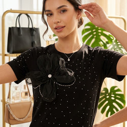 Petal Sparkle Top