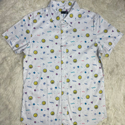 Smiley Face Print Shirt