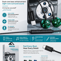 Treqa C Headphones