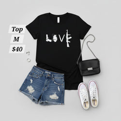 Love Ammunition Printed Tee