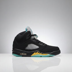 Air Jordan 5 Retro Black And Blue Adult Sneaker