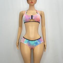 Bebe Tie Dye Bikini (Zip)