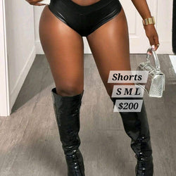Leather Panty Pants