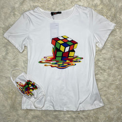 Puzzle Drip Tee