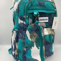 Military Style BookBag with Pencil Case