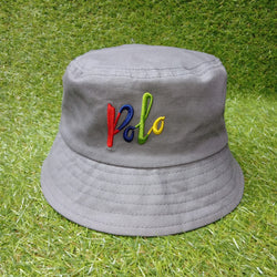 Bucket Hat Polo Coloured Stitch