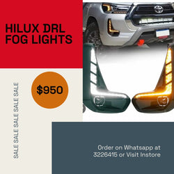 Hilux DRL Lights with Fog Finisher 457