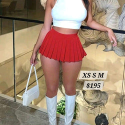 Mini Pleated Skirt