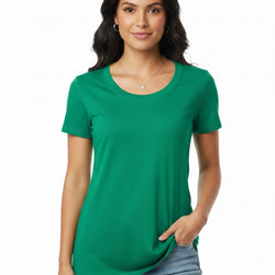 Plain Coloured Round Neck Tee