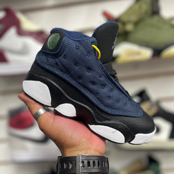 Jordan 13 Navy/Black Kids Sneakers