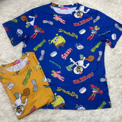 Spongebob And Friends print Tee shirt
