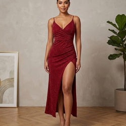 A Shimmer Golden Dream Dress