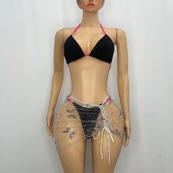 Mesh Butterfly Mesh Skirt (Large)