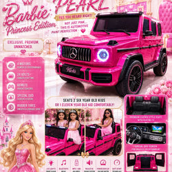 Big Benz G Wagon Custom Barbie Pink
