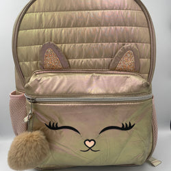 Z Kitty/Unicorn Iridescent Bookbag