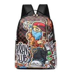 A Nick's 18 inch Crazy prints Backpack HQ Quality Bag