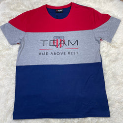 Team Rise Above Rest Print Tee Shirt