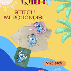 Stitch NASA Crop Top