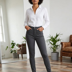Ladies ICE Stretch Pants LJP441922 Grey