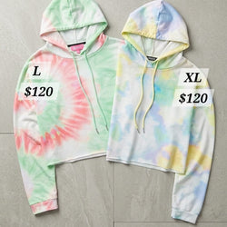 Tie Dye Hoodie Sweater
