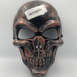 Blended Brown and Black Skull Mask