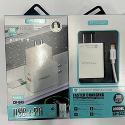 Treqa 20 W CH643 Charger Set
