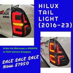 Hilux Toyota Tail Light 456 No. 2 (Pair)