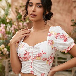 Floral Middle Pull Popcorn