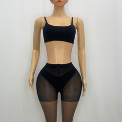 Z Mesh Stockings with Glitter 1277