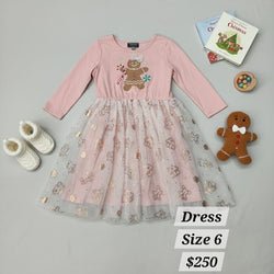 Candy Ginger Bread House Dress