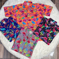 Flamingo Print Shirt