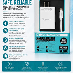 Treqa 20 W CH643 Charger Set