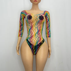Z Mesh Rainbow Freesize Onesie