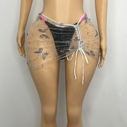 Mesh Butterfly Mesh Skirt (Large)