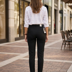 Ladies Black Work Pants  325242