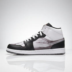 Air Jordan 1 Black And White Adult Sneaker