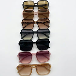 Square Flat Top Sunglasses
