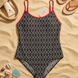 Chain Pattern Monokini 8003