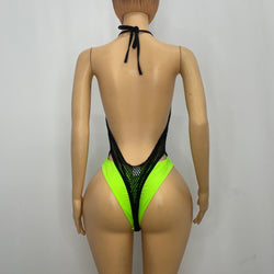 Mesh Monokini with Panty