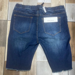 APA-3688  Men Cut Up Jogger Stretch Jeans