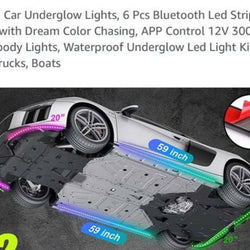 Underglow/Symphony Bottom Plate Door Light/ Dream Chaser Short