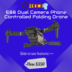 Camera Mountable Drone with Case
